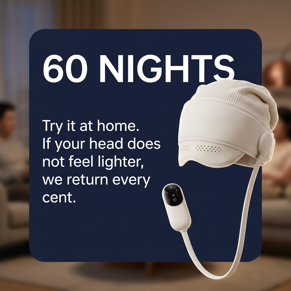 NeuroCore QuietMind | ThermoPress Cap for Migraine and Tension Relief